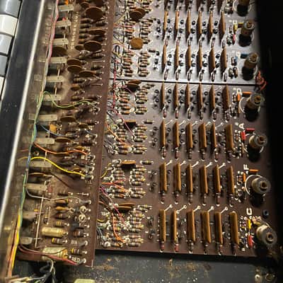 Kustom K-1495 Kombo Organ 1960s *Rare* - Black Tuck and Roll (San Antonio, TX) 4x12 Guitar Amp k200 image 9