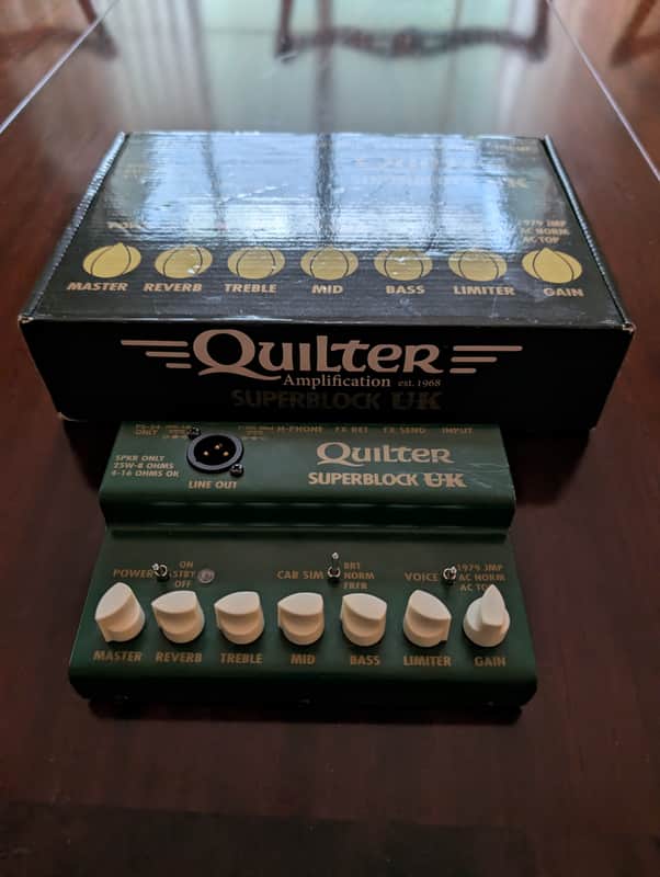 Quilter SuperBlock UK 25-Watt Pedalboard Guitar Amp image 1