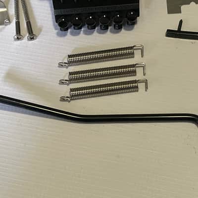 1980's Japan Ibanez RG550 RG Series Black Original Edge Floyd Rose Tremolo Bridge Set image 2