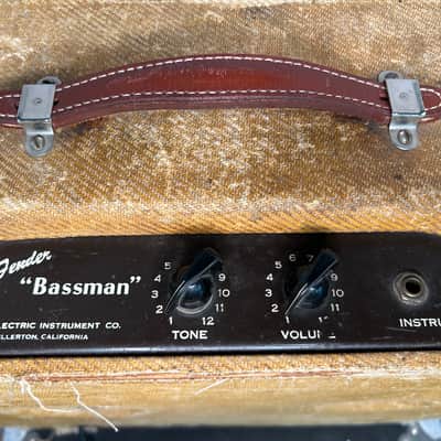 1951 Fender Bassman 5B6 TV Front Tweed - Very Early! #022 image 8
