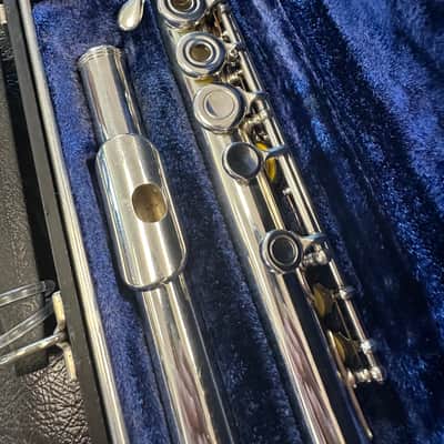 Armstrong 103 Open Hole Flute (Inline G) 1979 - Silver image 3