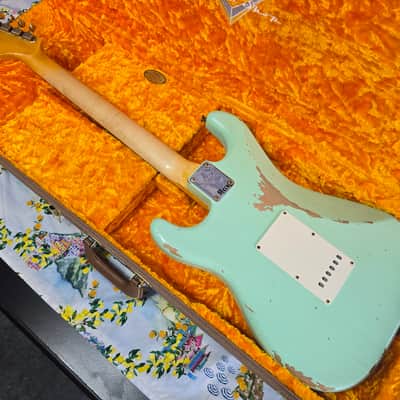 Fender Stratocaster Custom Shop 59 Surf Green Heavy Relic 2021 image 13