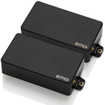EMG ZW SET Zakk Wylde 81/85 Active Humbucker Guitar Pickup Set, Black - EMGZWBK image 2