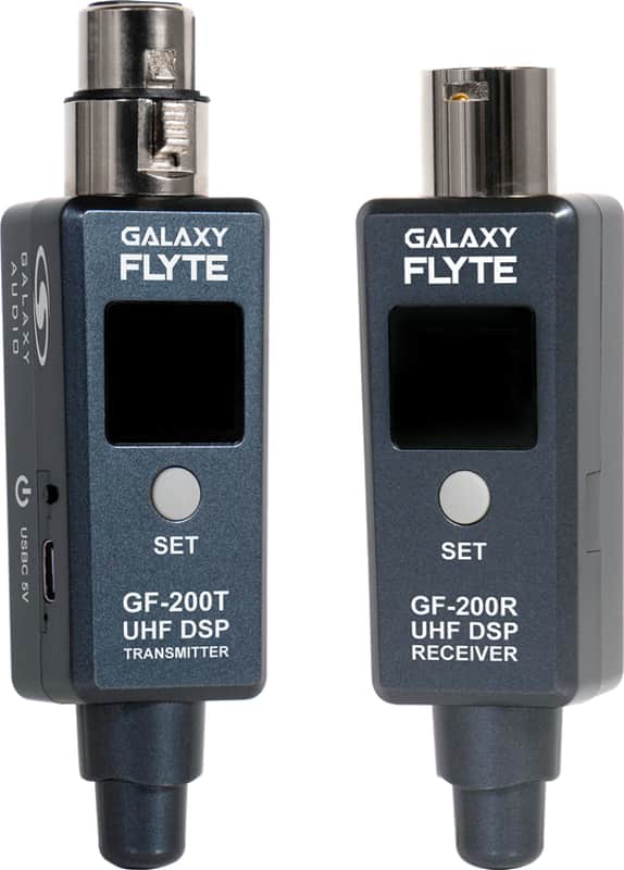 Galaxy Audio Flyte GF-200 UHF Wireless XLR System - 524MHz-547MHz image 1