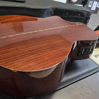 Dave Mustaine's personal Dean Recording Studio Acoustic Guitar Martin D45 Cutaway MEGADETH Artist Signed owned by DAVE MUSTAINE with custom USA tour soft case image 16