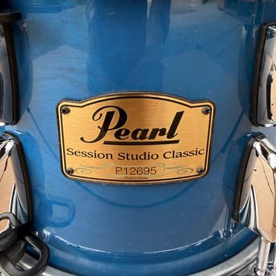 Pearl Session Studio Classic 10"x7" Rack Tom #113 Blue Made in Taiwan - Brand New image 2