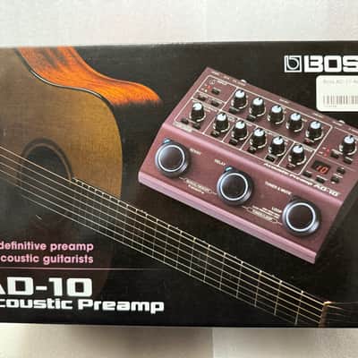 Boss AD-10 Acoustic Preamp 2017 - Present - Brown image 1