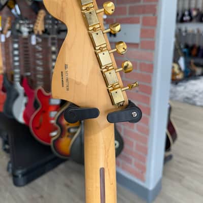 Fender FSR Mahogany Blacktop Stratocaster HHH 2019 - Olympic White image 9