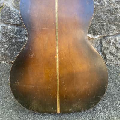 Stella Parlor Guitar 1930’s Sunburst video demo image 4