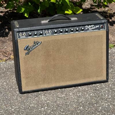 1966 Fender Deluxe Reverb - Blackface image 1
