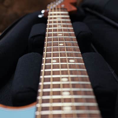 Fender Acoustasonic Player Jazzmaster | Ice Blue image 11