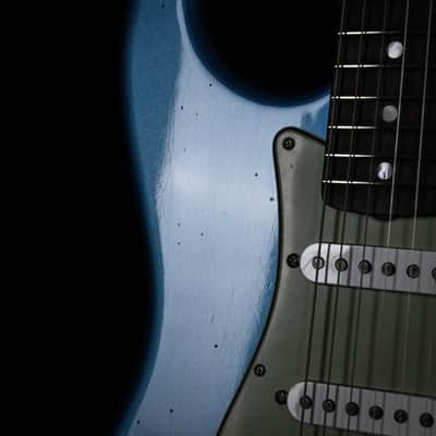 Fender Custom Shop NAMM 2025 Limited Edition 1965 Compound Radius Stratocaster Journeyman w/ Closet Classic Hardware- Aged Lake Placid Blue 2025 (CZ587172) image 14