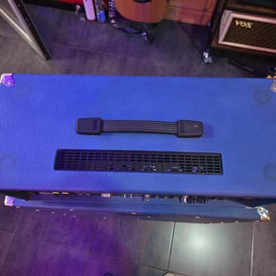 The Valve THE VALVE AMP 100W Head + Matching 4x12 Cab (3-Channel, MIDI, EL34) — Hand-Wired Italian Boutique 20 - Dark Blue image 8