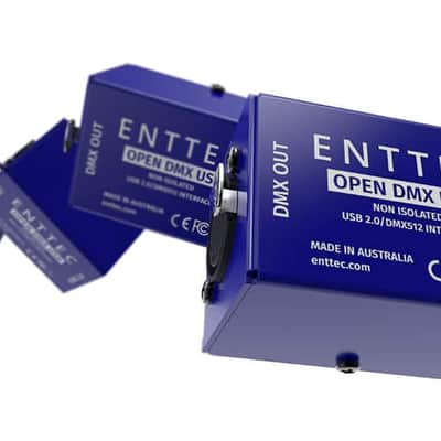 Enttec Open DMX USB 70303, 1 Universe Lighting Interface - Entry Level [Open Box] - Single image 5