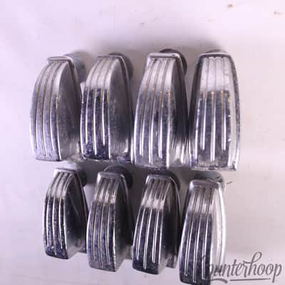 *Ludwig 8x Tom/Snare Drum Small Classic Lugs Set Chrome 1 1/4" Vintage USA 60s* image 2