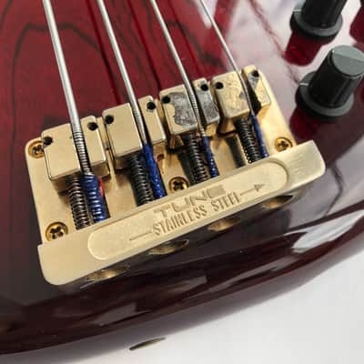 1985 Tune Bass Maniac Fretless TB-4/FL TRS image 4