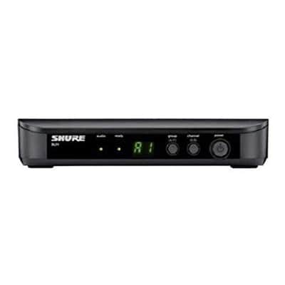Shure BLX24/SM58 Wireless Microphone System - 14-Hour Battery Life, 300 ft Range, UHF | Includes SM58 Handheld Vocal Mic, Single Channel Receiver | H10 Band (BLX24/SM58-H10) image 4