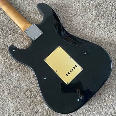 SSS Black Electric Guitar, Basswood Body, Maple Neck, Rosewood Fingerboard image 18