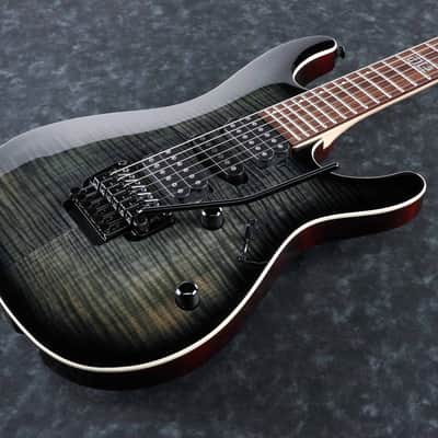 Ibanez KIKO10BP-TGB Kiko Loureiro Signature Electric Guitar 6-String - Transparent Grey Burst + Gig Bag image 2
