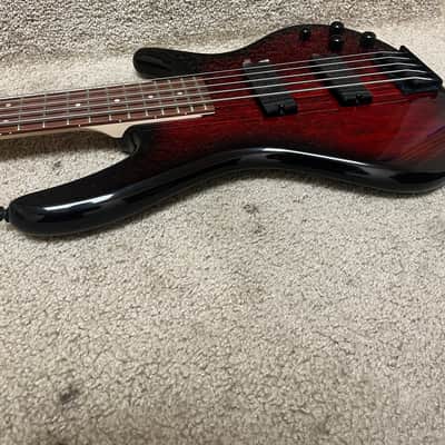 Ibanez GSR205SM-CNB Gio 5-String Charcoal Brown Burst image 4