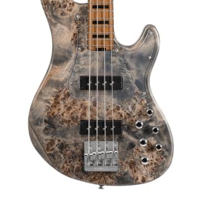 Cort GB-Modern 4 Open Pore Charcoal Gray w/Case, Authorized Dealer, Demo Video! image 3