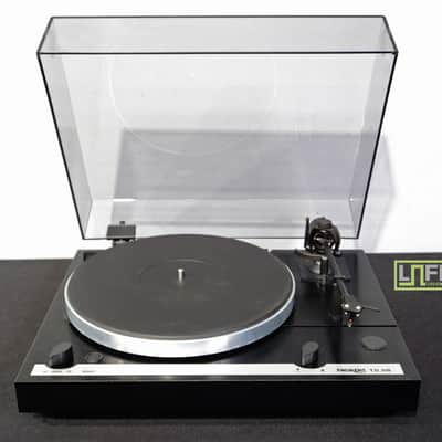 Thorens TD 318 Black Floating Belt Drive Manual Turntable W/ Auto Lift & Stop image 1