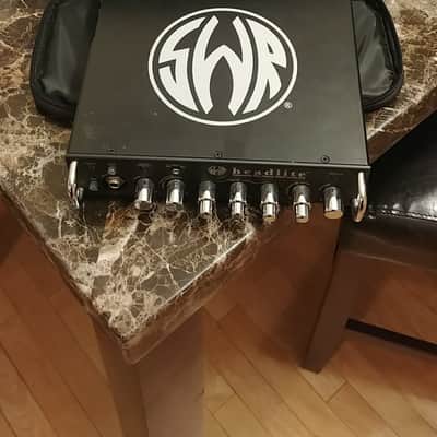 SWR Headlite 400 watt Bass amplifier head with SWR Tube preamp and Class D power amp image 1