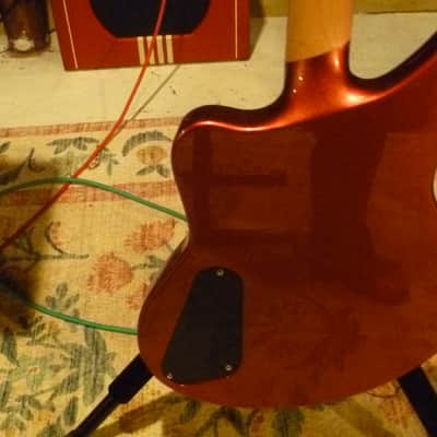 D'Angelico Premier Bedford SH fixed bridge 2025 - Wine Red. With Gig Bag. image 4