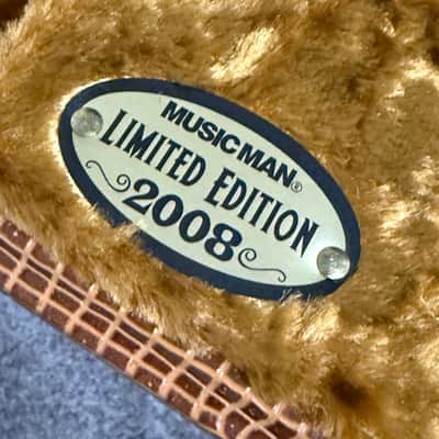 Ernie Ball Music Man Bongo 6 HH 2008 - Limited Edition Sequoia Gold image 7