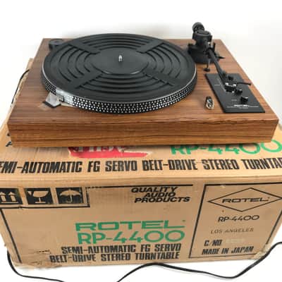 ROTEL RP-4400 Turntable Record Player w/ Original Box image 4