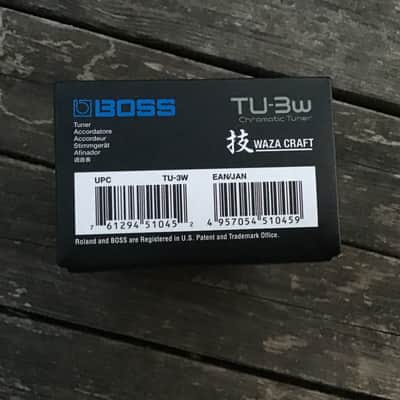 Boss TU-3W Chromatic Tuner Waza Craft 2016 - Present - Black image 4