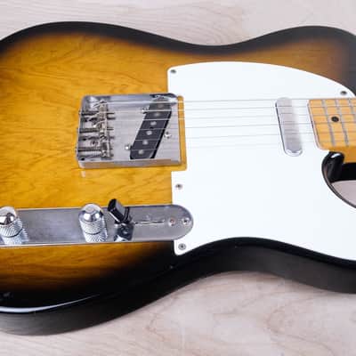 Fender TL55-80 Telecaster Reissue CIJ 2004 Sunburst Ash Body Japan USA Pure Vintage Pickups w/ Bag image 4