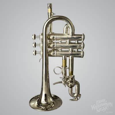 Yamaha YTR-9825 Piccolo Trumpet Custom Bb/A, Silver Plated image 3