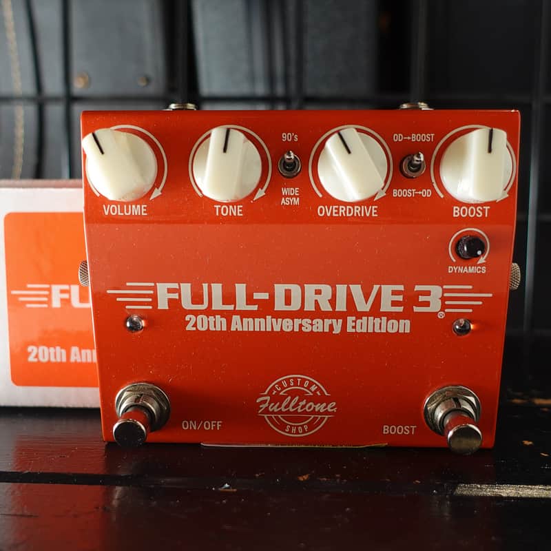 2014 Fulltone Custom Shop FD-3 Full Drive 3 20th Anniversary E…