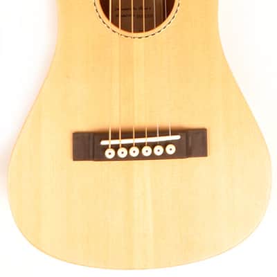 SX Trav 1 Travel Guitar Portable Acoustic w/ Spruce Top image 2
