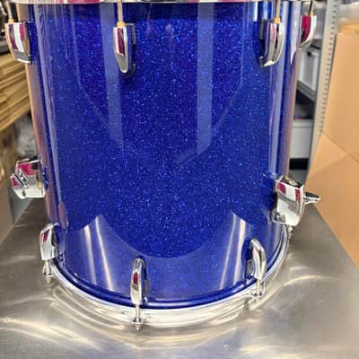Pearl Masters premium legend MPL Floortom 16x16” 2012 - #Navy sparkle blue image 6