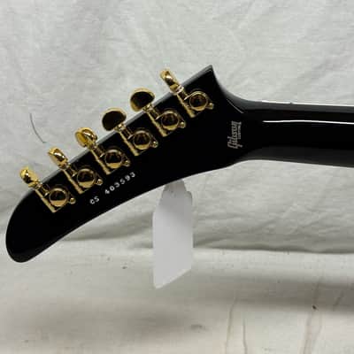 Gibson USA Custom Shop Explorer Custom Guitar with COA + Case 2024 - Ebony / Black image 11