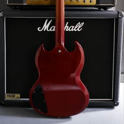 Gibson Les Paul (SG) Standard with Sideways Vibrola 1961 - 1962 - Cherry image 5
