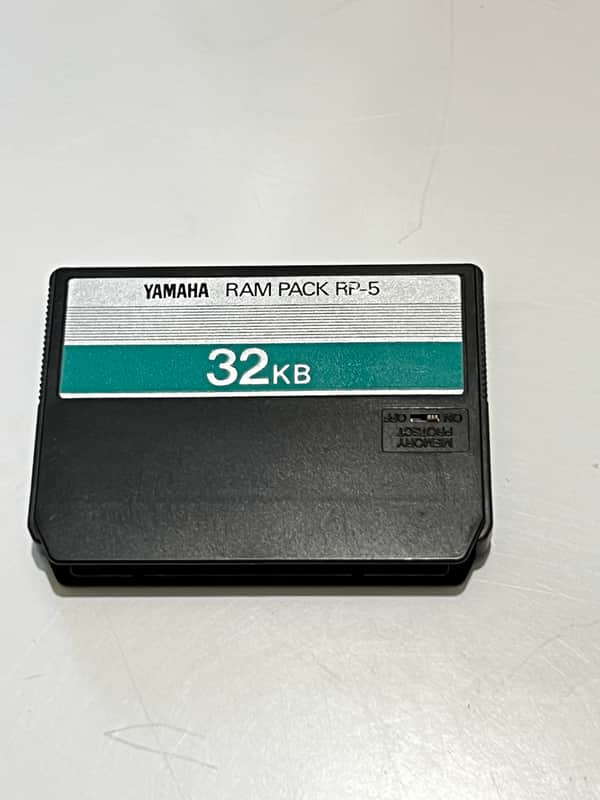 1980s Yamaha Ram Pack RP-5 32 KB Cartridge image 1