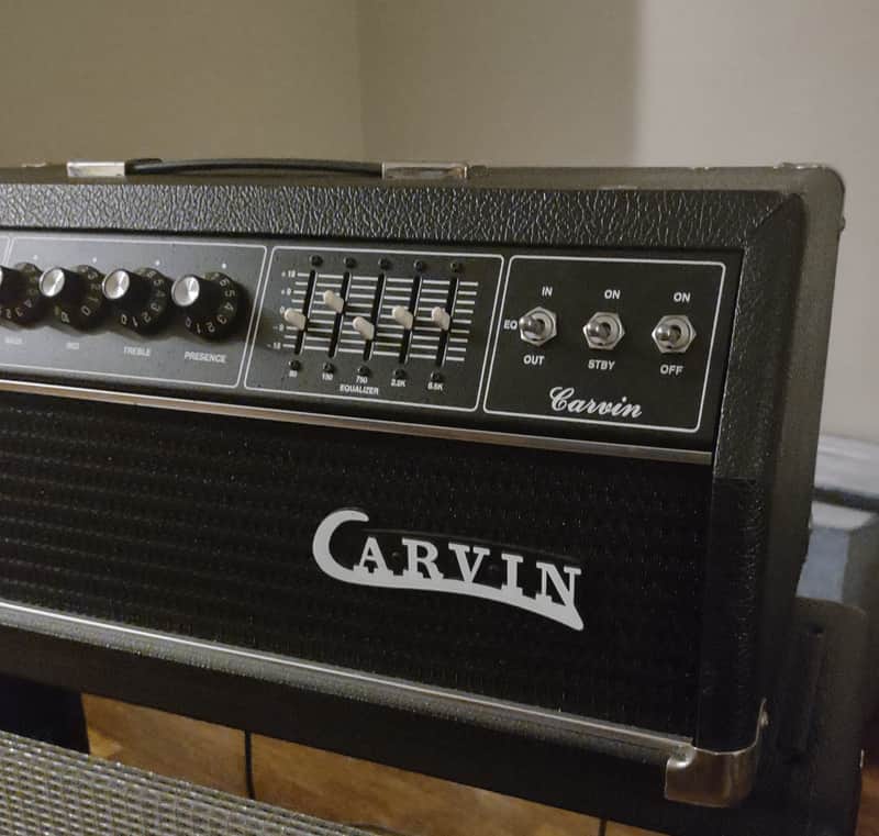 1981 Carvin X-100 Amp Head image 1