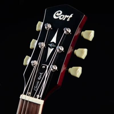 Cort CR250ATA CR Series, Flamed Maple Top, Mahogany Body & Neck, Antique Amber, Free Shipping. image 15