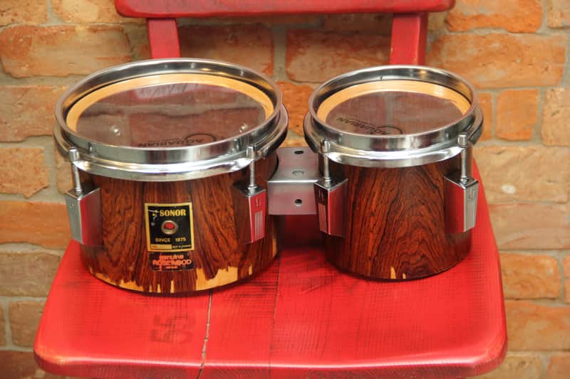 Immagine RARE Sonor Phonic - Rosewood Concert toms bongos 6&8 - 1