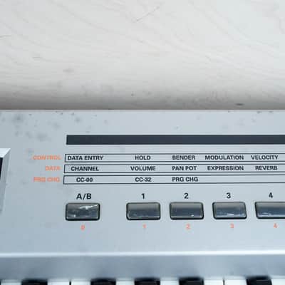 Roland A-37 76 Key MIDI Controller 2002 Silver w/ Power Supply image 8