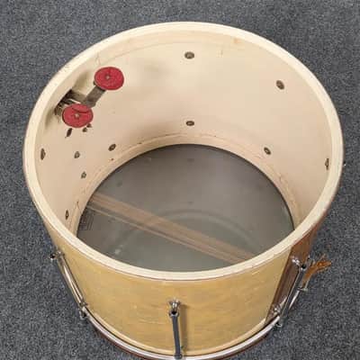 Used Ludwig & Ludwig Marching Snare Drum Gold Sparkle 16x12 - Very Good image 9