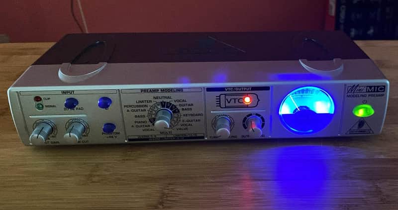 Behringer MIC800 Tube Ultragain / MiniMIC Modeling Preamp image 1