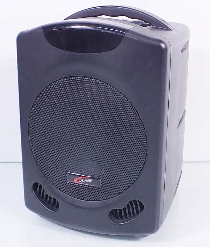 Califone PA419 iPod Wireless Portable PA System CD / Radio Mic input NEW BATTERY image 1