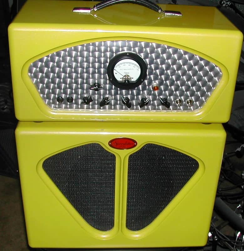 Soldano/Speedster 25watt Deluxe SUPER RARE original Soldano Built and signed 1997 Yellow image 1