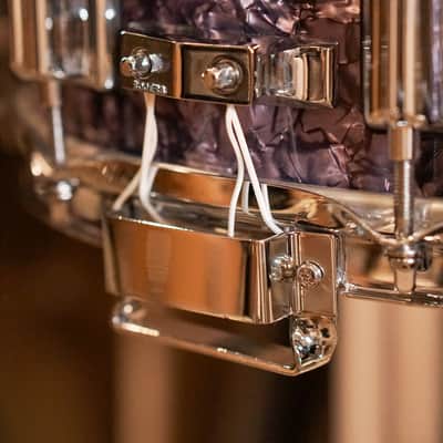 Rogers 12/14/18/5x14" Cleveland (Reissue) Drum Set - Purple Diamond Pearl image 21