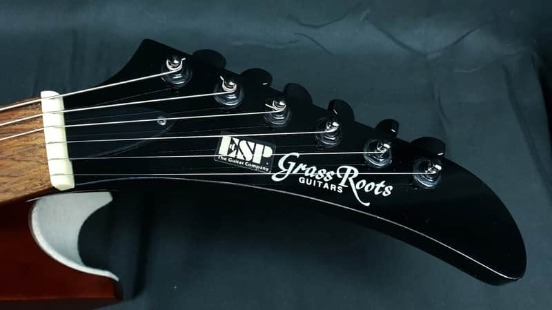 ESP GrassRoots Explorer GMX-48 Black Made in Japan 90's James