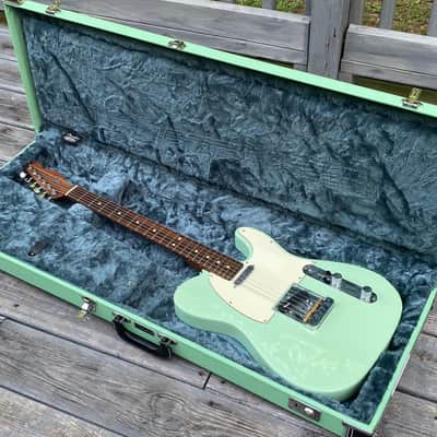 Fender Limited Edition American Professional Telecaster with Rosewood Neck – Seafoam Green (2018) | Matching Fender HSC Included | Free Shipping image 4